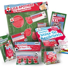 Soothing Suppositories® for Bayern Fans – Liquorice Suppositories for FC Bayern fans to take in Defeats, Goals Opponents and Anxiety of Losing – Choose Our Crazy Men Gift Sets About Colour, xxl