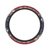 Camo Us Flag Deer Elastic Steering Wheel Cover Non-Slip Breathable
