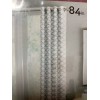 allen + roth 84'' White Navy Cotton Light Filtering Grommet