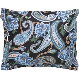 GANT Painted Paisley Pillowcase Evening Blue 40 x 80 cm