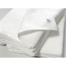 Imabary Imabari reTOWEL One Wash, Organic Remaining Yarn, Eco Towels, Face Towels, Set of 10