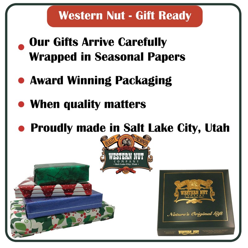Western Nut Company Forest Gold Gift Box, Variety of Nut