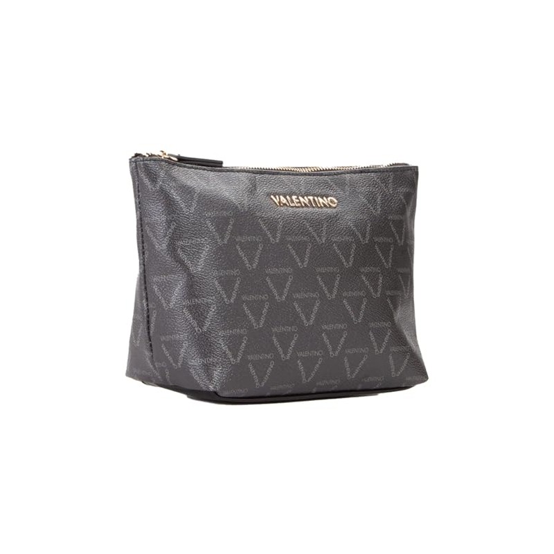 VALENTINO Lady Re Soft Cosmetic Case Black/Multicoloured, Black/Multicoloured, Cosmetic Bag
