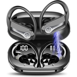 Jesebang Wireless Earbuds, 2024 Bluetooth Headphones 5.3 HiFi Stereo Earphones, Bluetooth Earbud40H Playtime in-Ear Earbud, IP7 Waterproof Earphones for Android iOS