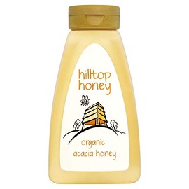 Hilltop Organic Acacia Honey Squeezy Bottle, 340g