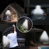 voominhtec Clip on Solar Lights 48 LEDs Motion Sensor Lights