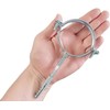 Pack of 4 Metal Pipe Brackets Clips Clamps for Pipes
