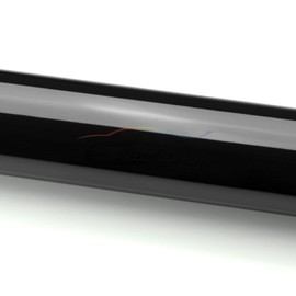 EZAUTOWRAP Free Tool Kit 12"x72" (1FT x 6FT) Glossy Dark Black Smoke Headlight Taillight Fog Light Side Marker Vinyl Tint Film Self Adhesive