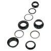 1 1/8 2 WAY Headset Assembly ged. Black 30.0 mm
