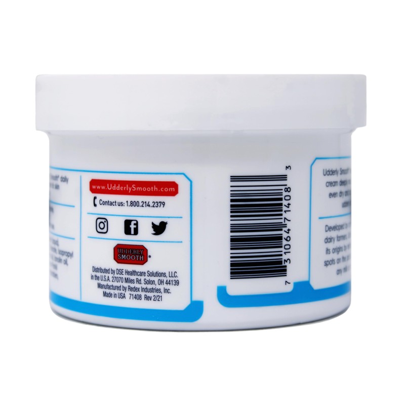 Udderly Smooth Foot Cream with Shea Butter 8 oz