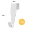 Okoss Pack of 16 Window Hooks for Hanging, Door Hooks,