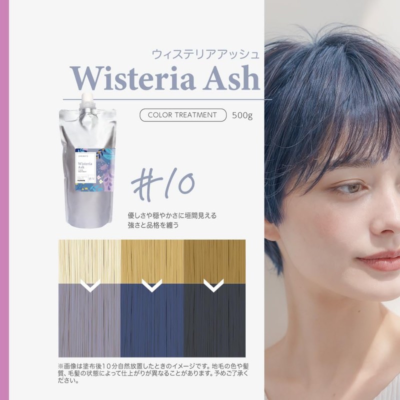 [Salon Exclusive] Chromato Color Treatment (Wisteria Ash) Large Capacity 17.6
