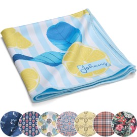 Johans® XXL Microfibre Cloth for Cleaning Smartphone, Tablet, Glasses, Display, Camera, Display Cloth, Glasses Cleaning Cloth, Cleaning Cloth, Optical Quality, 30 x 30 cm (Capri)