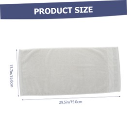 OATIPHO Thick Absorbent Cotton Face Towel Soft and Durable Wash Cloth for Home Use for Bathroom Kitchen Gym Spa High Water Absorption and Breathability Beige Color