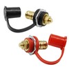 Lunwag 2PCS Battery Charger Post, Remote Battery Terminals 3/8" Stud