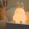 Bunny Night Light Delay Turn Off Cute Soft Silicone Kids