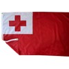 AIMALL 90 X 150CM Tongan Flag Large Puleʻanga Fakatuʻi ʻO
