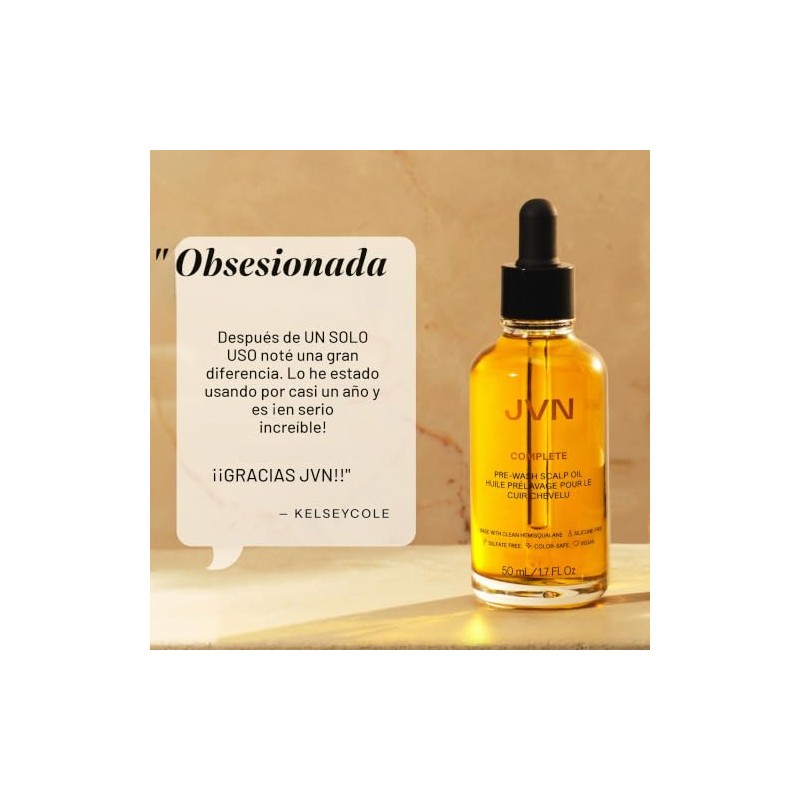 JVN Aceite Completo Para El Tratamiento Del Cabello Y El