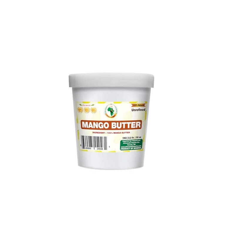 Mantequilla de mango cruda auténtica | Mantequilla | Para rostro,