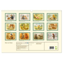 When we feel, US-Version (Wall Calendar 2026 DIN A3 Landscape), CALVENDO 12 Month Wall Calendar