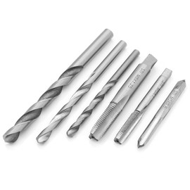 Yuhtech 75 Pcs Thread Repair Kit M5 M6 M8 Car Helical Coil Repair Set 6mm Helicoil Kit M8 helicoil kit