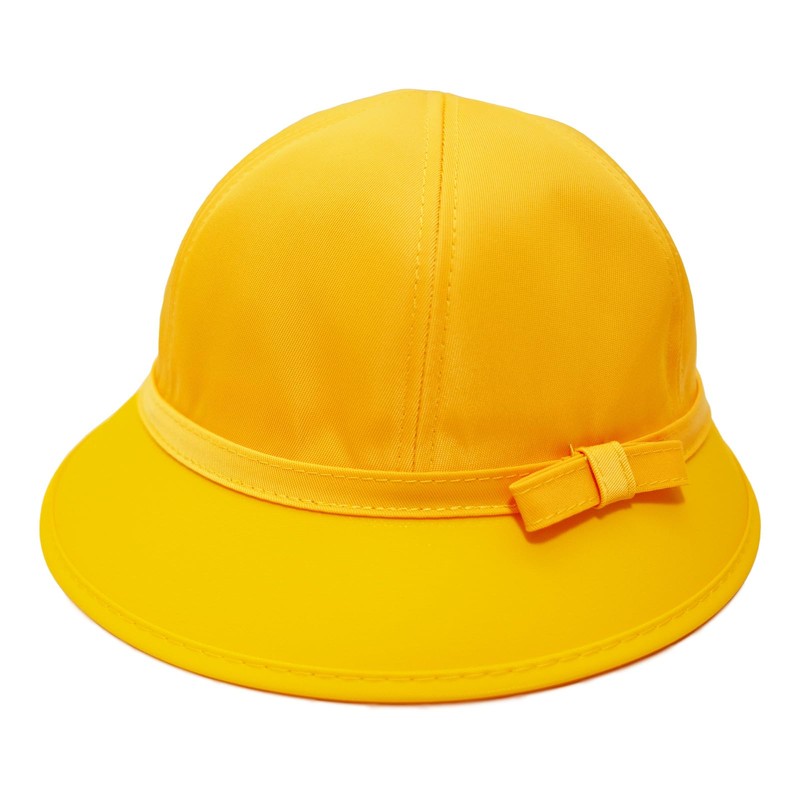 Happy Beans Made in Japan School Hat, Girls, Yellow, Made