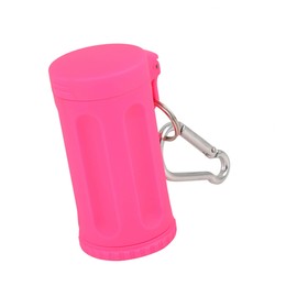 REPAIROCK Portable Smokeless Ashtray with Keychain Lid for Car Pink Auto Replacement Parts