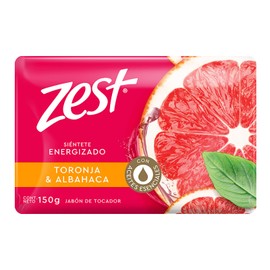 ZEST Jabón de tocador Toronja y Albahaca de 150 g