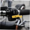 NOLITOY 2 Pairs Motorcycle Start Button Extensions Stylish Horn Switch