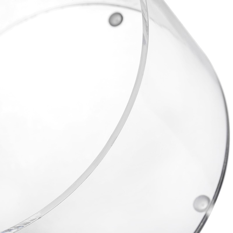 Peohud Coffee Filter Holder, Acrylic Coffee Pod Holder with Lid,