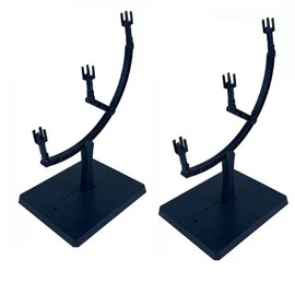 YARANA Model display rack,Suitable for Gundam Model Stand Action Figure Stand model character display stand. (2 sets（MG）)