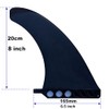 Center Fin 8" Longboard for SUP 8" Fin for airSUP