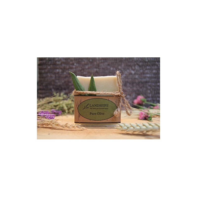Landseife Pure Olive Handmade Organic Olive Oil Soap Natural Soap