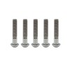 RISON Pack of 5 Titanium Rounded Head Screws with Hexagon