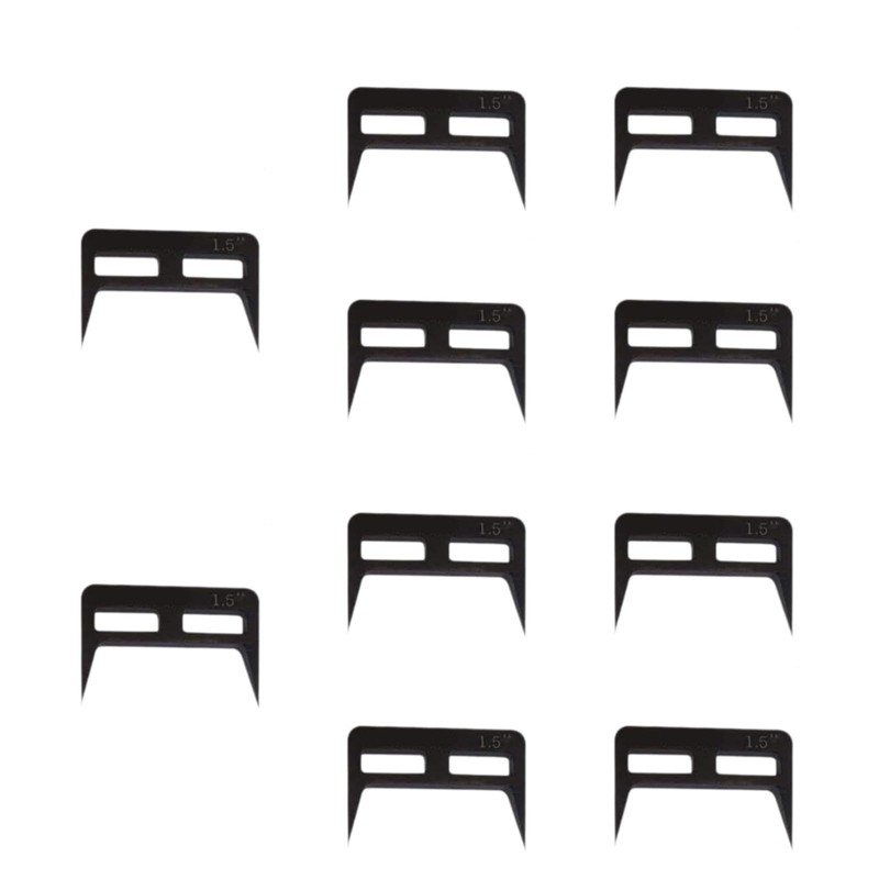 B Baosity 10 Pieces Pinch Dogs Woodworking,Wood Clamps,Assembly Clamping Tools