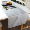 Hosoncovy Hollow Table Runner Non-slip Decorative PVC Table Mats Placemat