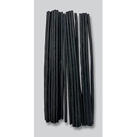 Beeswax Spaghetty Sticks for Ukrainian Pysanky Easter Egg Decorating, 30-Pack, Triple Filtered, Black, Compatible with Kistka Hot Wax Pen