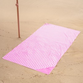 Flamingueo Beach Towel – Microfibre Towel, Sand Resistant Beach Mat, XXL Beach Towel, Pool Towel, Beach Towel (180 x 90 cm)
