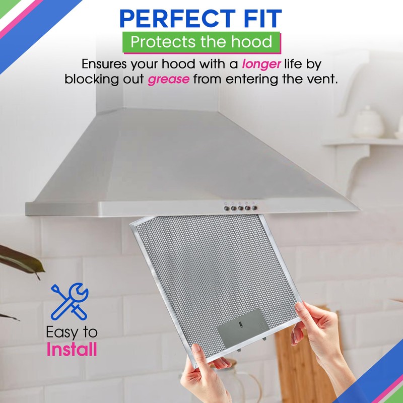 Range Hood Filter Replacement for SB08087294 11.75” x 9.40” Broan