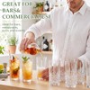 Patelai 24 Pack Tall Highball Glasses Set, 14.5 oz Pint