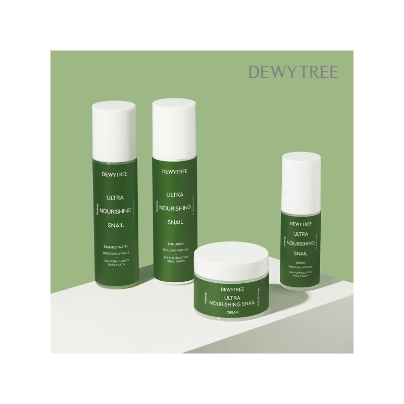 Dewytree Ultra Nourishing Snail Lotion Emulsion 150ml x 2 /