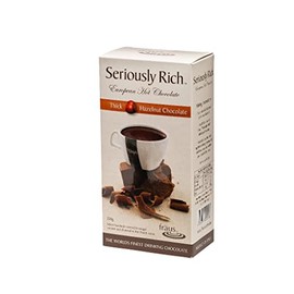 Fraus Seriously Rich Hazelnut Hot Chocolate Powder – Creamy Cocoa Blend with Hazelnut Flavor for Homemade Hot Chocolate, Desserts & Baking – Rich and Indulgent Beverage Mix – 250g