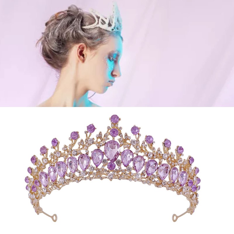 Wedding Crown, Exquisite Crown Hair Accessories for Women for Prom,