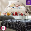 Regular Blanket X2 Double Acrylic Thick Mink Microfiber Blanket 11