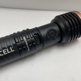 Duracell ULTRA HYBRID 1200 Lumens Rechargeable LED Flashlight With Cable Charger