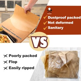 Air Fryer Liners Disposable for CHEFMAN Air Fryer Accessories, 125 PCS Parchment Paper Sheets Compatible with Instant Pot Air Fryer Accessories