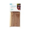Gardman 10064 Wooden Plant Labels 6" 25pk, Brown, Small