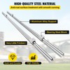 VEVOR Linear Rail, 2 PCS SBR 20-2200mm, Linear Guideway Rail,