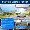 DOOUBAO Sun Visor Extender for Cars, Upgraded Sun Visor Extender