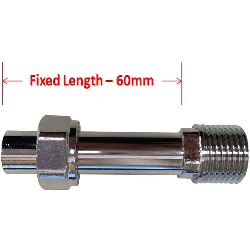 Waterberry 60MM Rigid Radiator Valve Extension Tail 1/2" BSP -